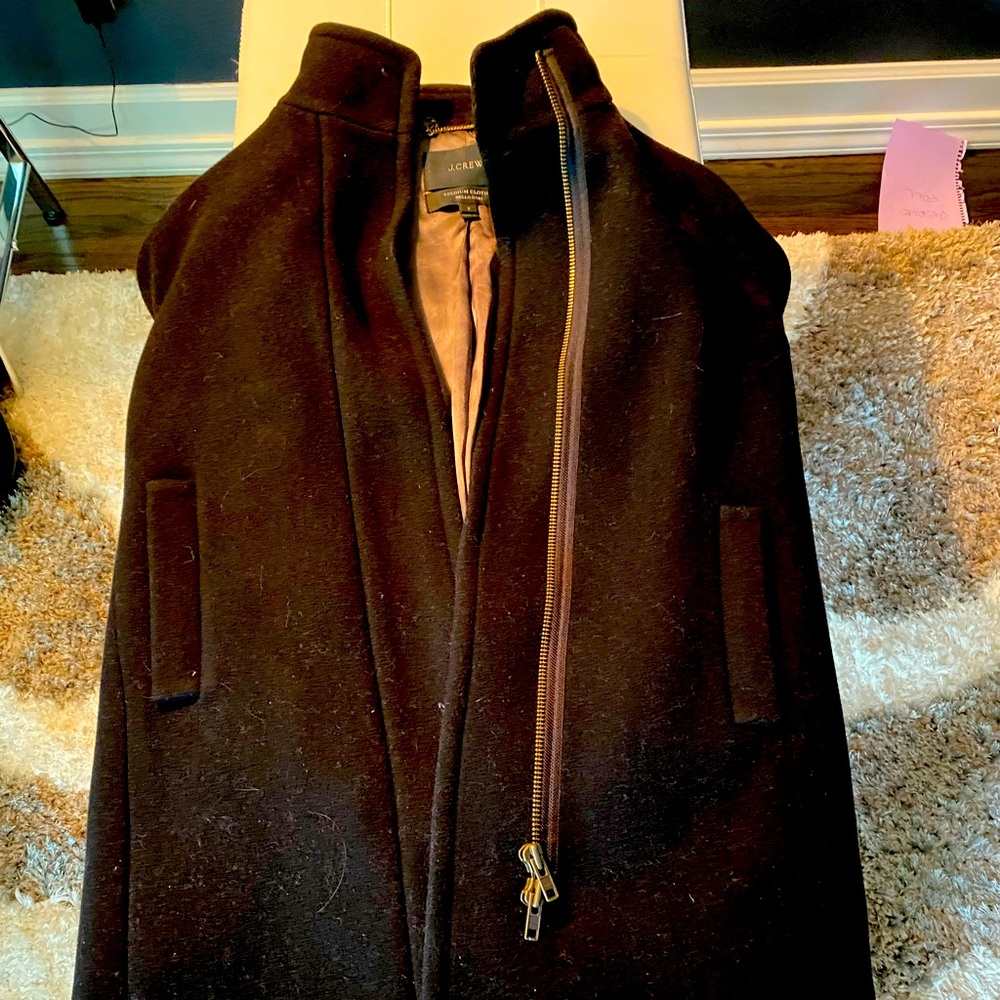 J Crew Stadium wool coat